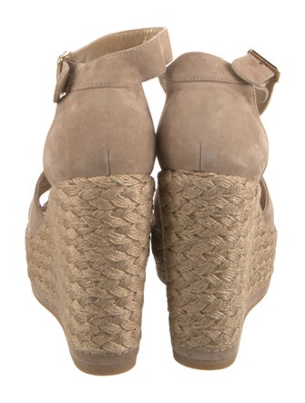 Stuart Weitzman Suede Espadrilles