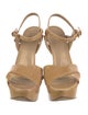 Stuart Weitzman Patent Leather Sandals