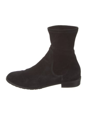 Stuart Weitzman Suede Sock Boots