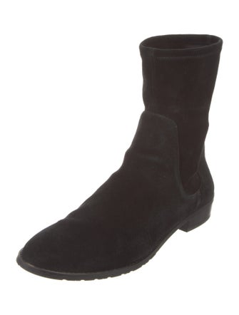 Stuart Weitzman Suede Sock Boots
