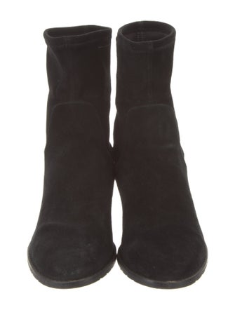 Stuart Weitzman Suede Sock Boots