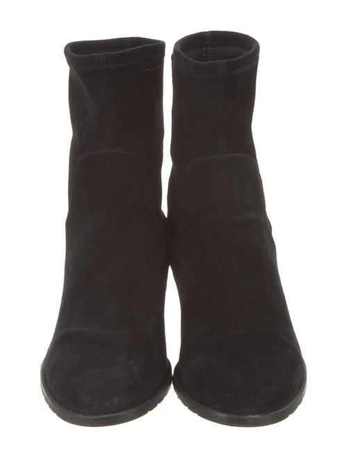 Stuart Weitzman Suede Sock Boots