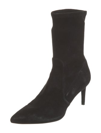 Stuart Weitzman Suede Sock Boots
