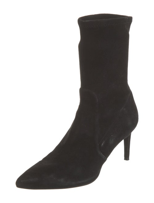 Stuart Weitzman Suede Sock Boots