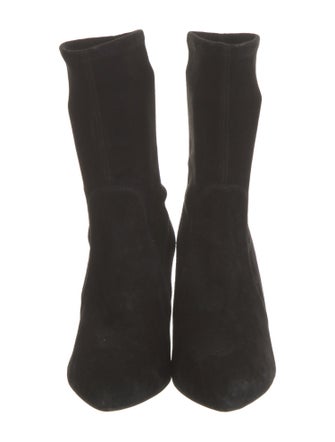 Stuart Weitzman Suede Sock Boots