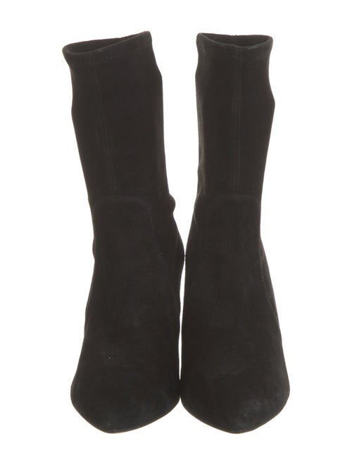 Stuart Weitzman Suede Sock Boots