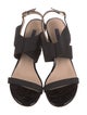 Stuart Weitzman Patent Leather Slingback Sandals