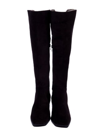 Stuart Weitzman Suede Riding Boots