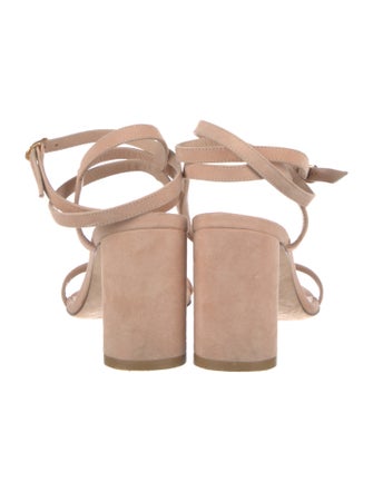 Stuart Weitzman Suede Sandals