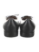 Stuart Weitzman Leather Bow Accents Ballet Flats