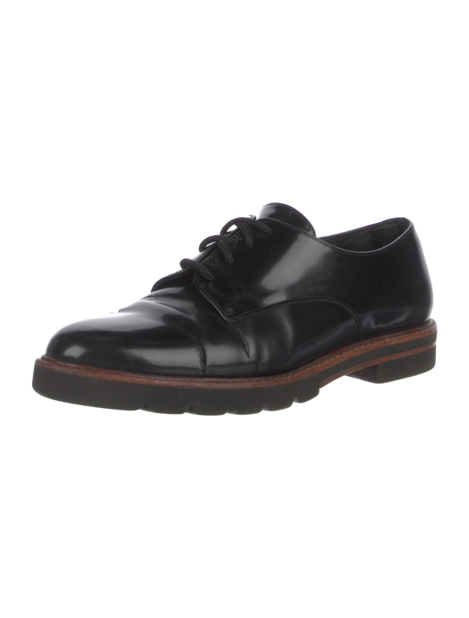 Stuart Weitzman Leather Oxfords