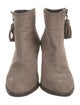 Stuart Weitzman Suede Tassel Accents Boots