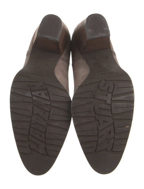 Stuart Weitzman Suede Tassel Accents Boots