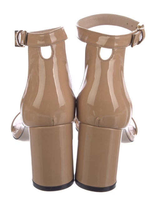 Stuart Weitzman Patent Leather Sandals