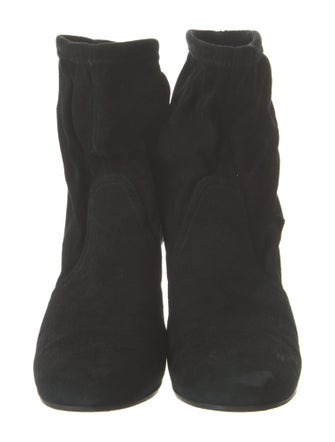 Stuart Weitzman Suede Sock Boots