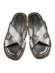 Stuart Weitzman Leather Slides