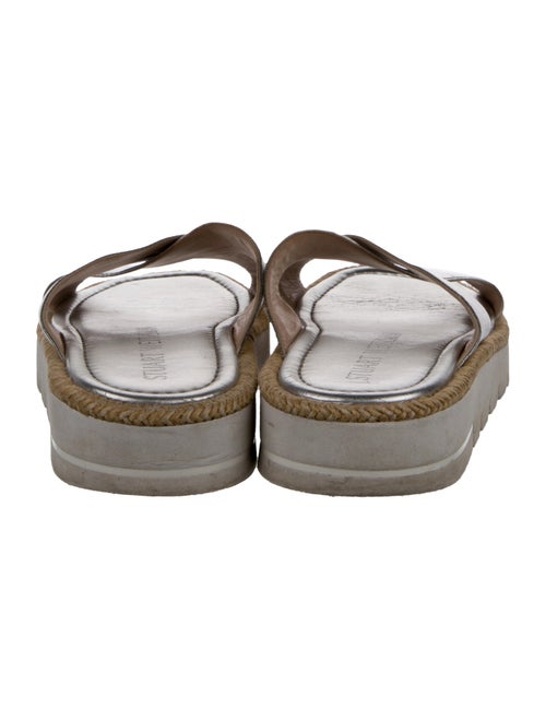 Stuart Weitzman Leather Slides