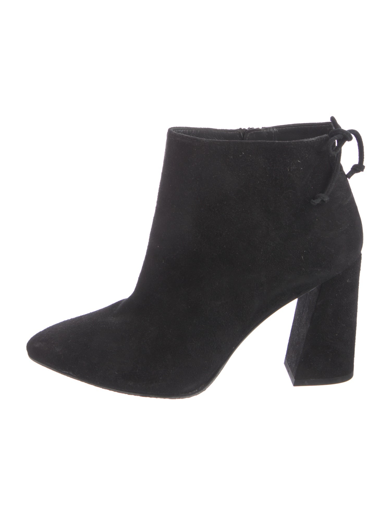 Stuart Weitzman Suede Embroidered Accent Boots