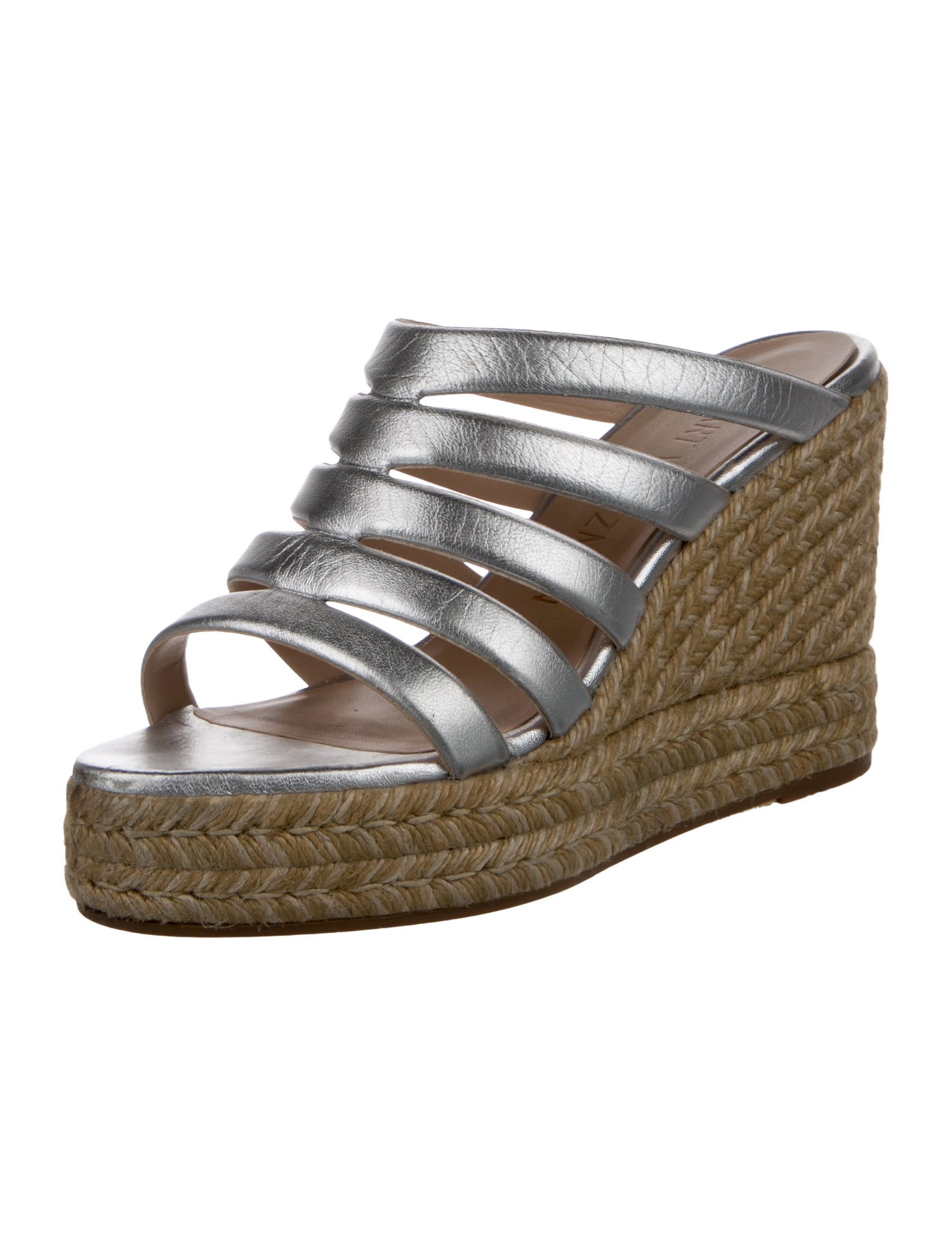 Stuart Weitzman Leather Espadrilles