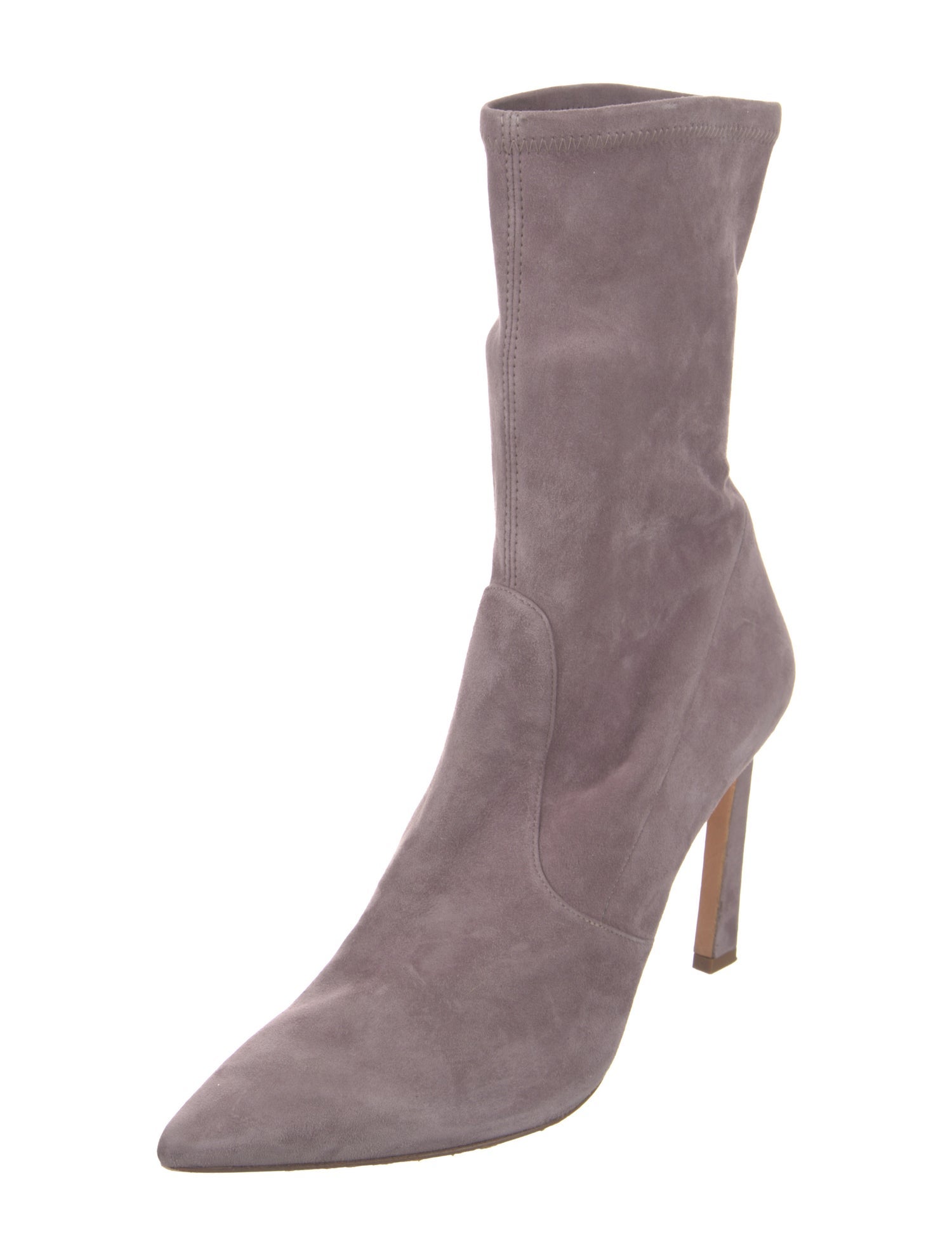 Stuart Weitzman Suede Sock Boots