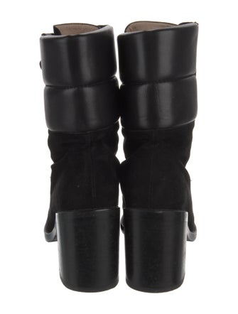 Stuart Weitzman Suede Lace-Up Boots