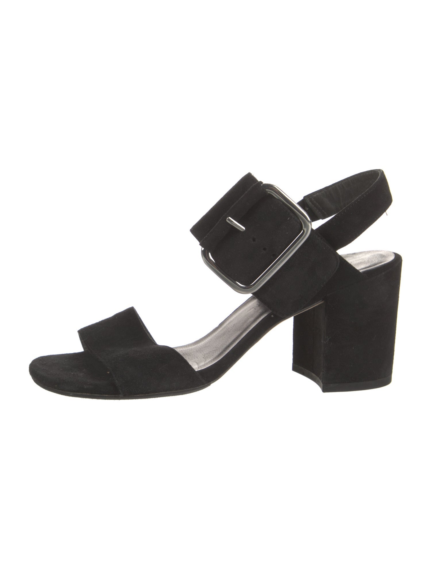 Stuart Weitzman Suede Slingback Sandals