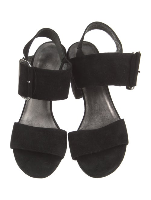 Stuart Weitzman Suede Slingback Sandals