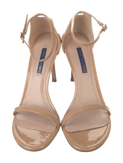 Stuart Weitzman Patent Leather Sandals