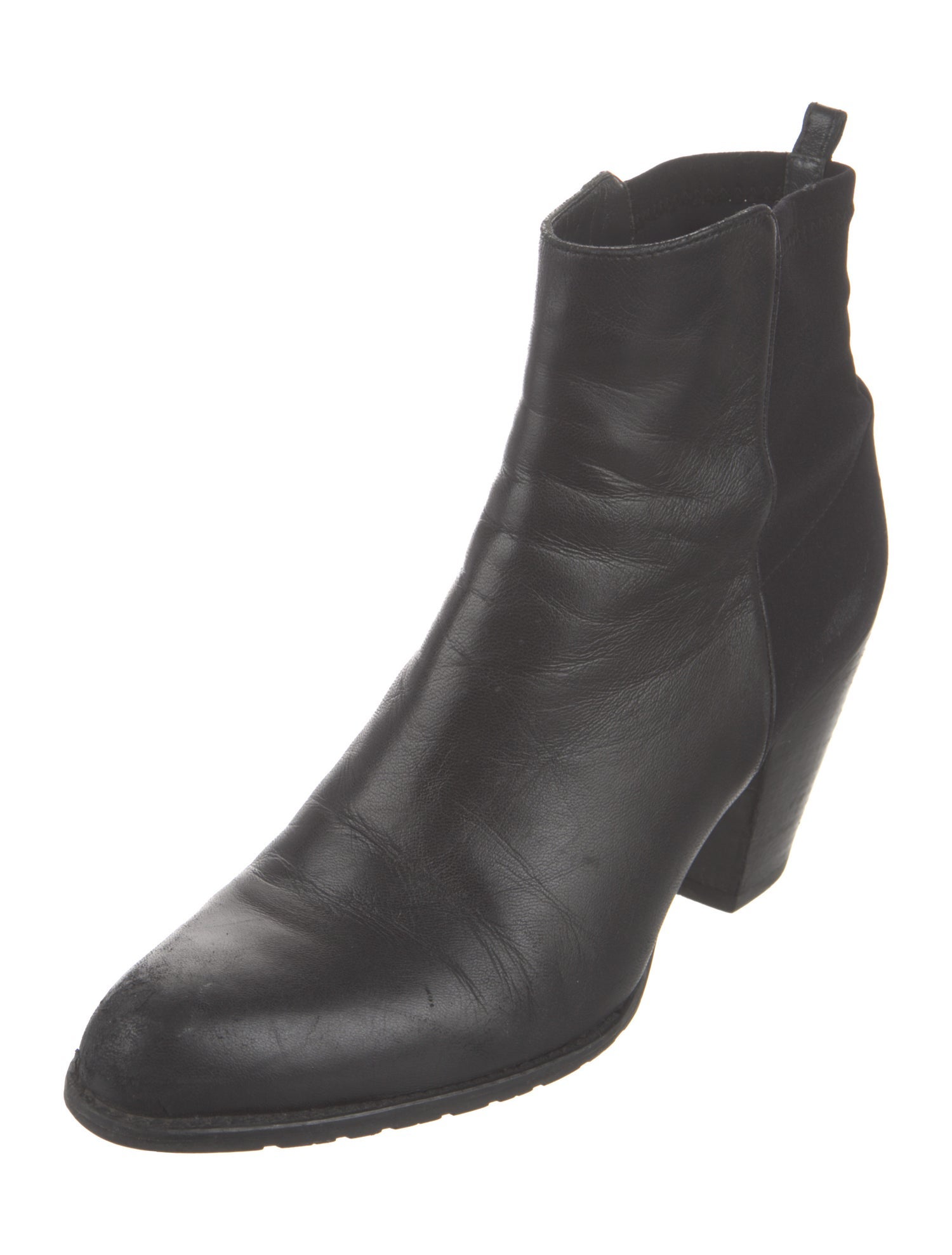 Stuart Weitzman Leather Chelsea Boots