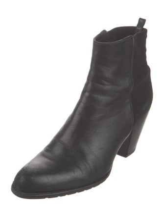 Stuart Weitzman Leather Chelsea Boots