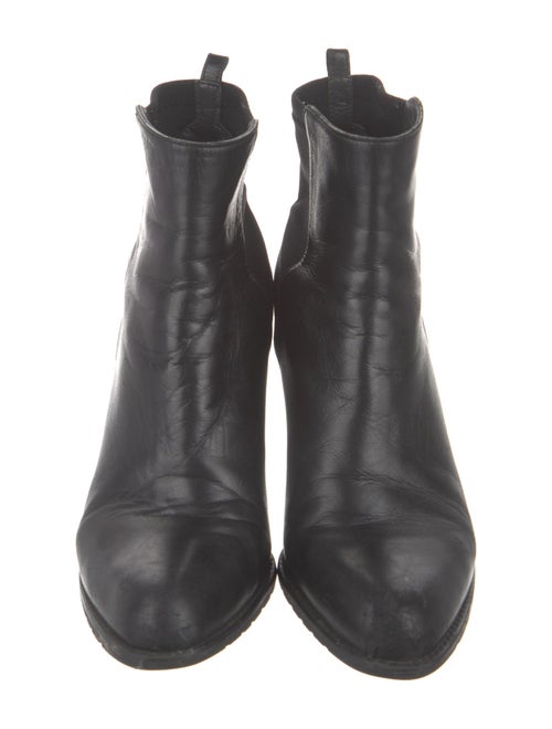 Stuart Weitzman Leather Chelsea Boots