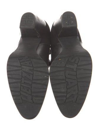 Stuart Weitzman Leather Chelsea Boots