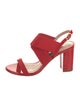 Stuart Weitzman Patent Leather Slingback Sandals
