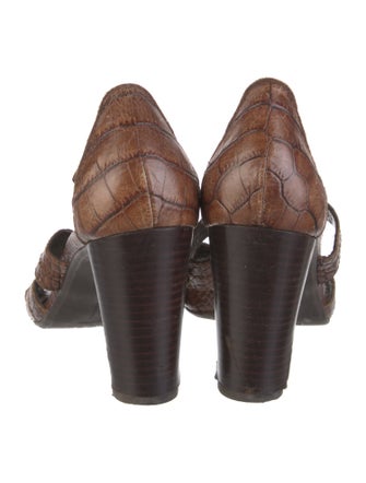 Stuart Weitzman Leather Studded Accents T-Strap Sandals