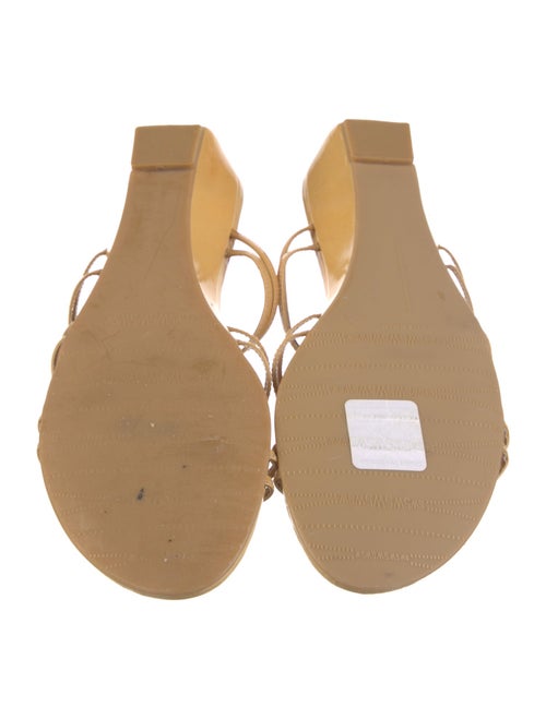 Stuart Weitzman Leather Slides