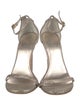 Stuart Weitzman Glitter Glitter Accents Sandals