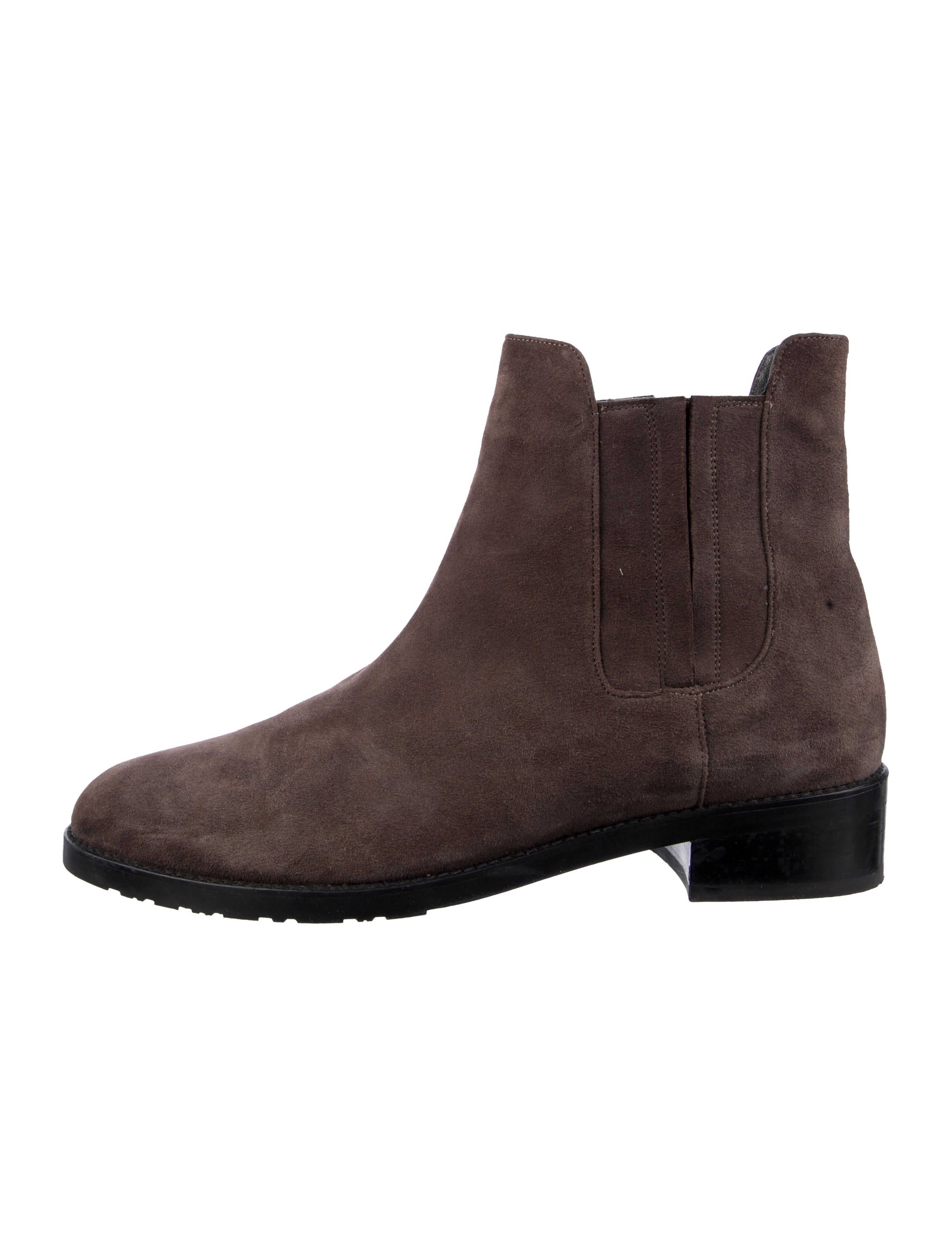 Stuart Weitzman Suede Chelsea Boots