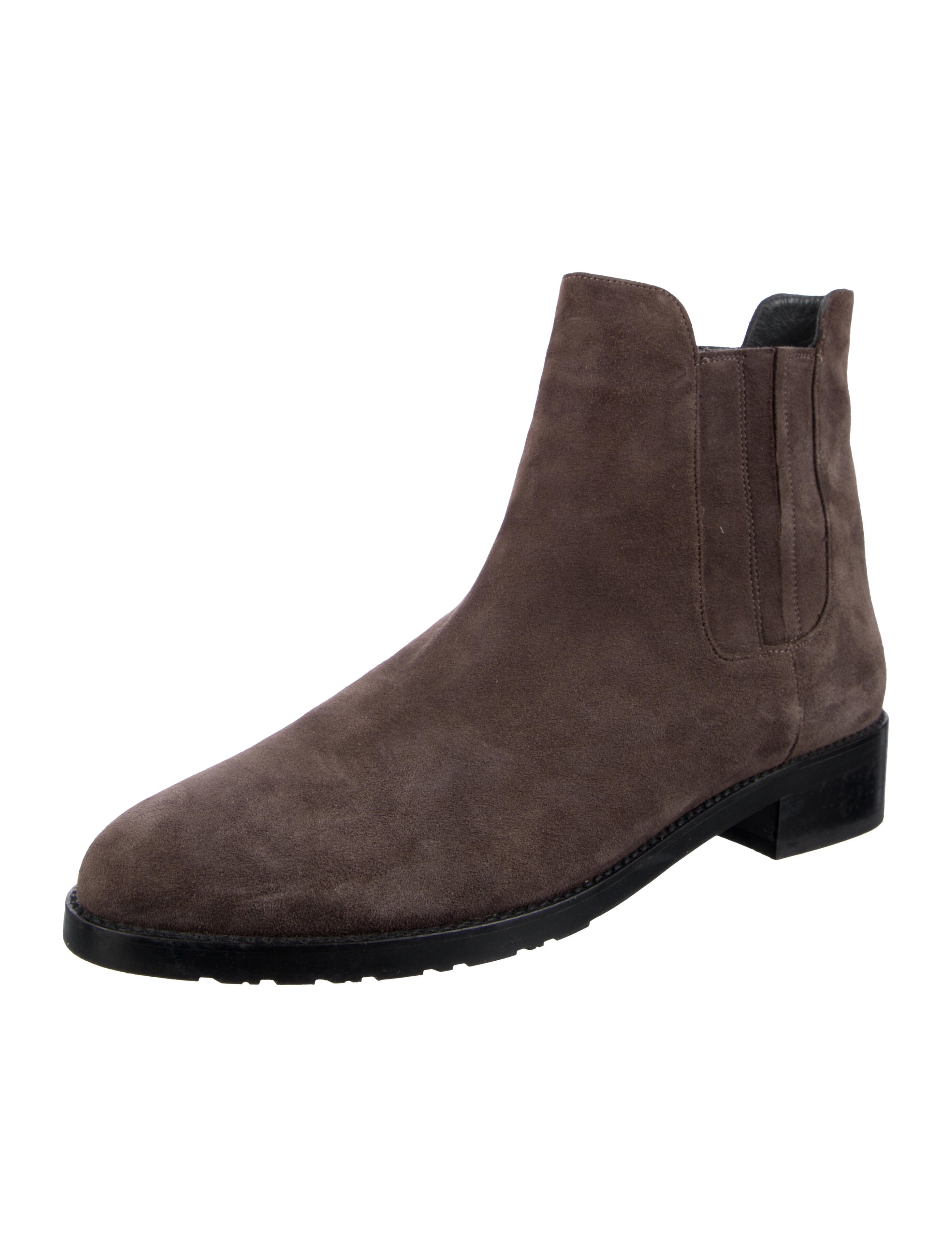 Stuart Weitzman Suede Chelsea Boots