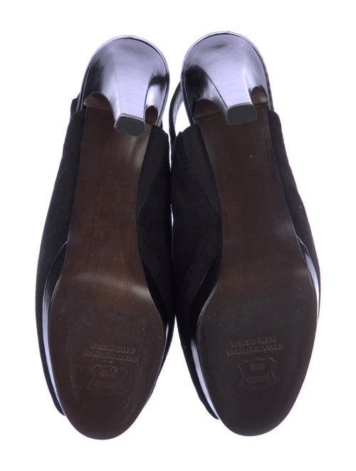 Stuart Weitzman Suede Slingback Pumps