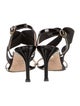 Stuart Weitzman Patent Leather Slingback Sandals