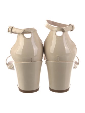 Stuart Weitzman Patent Leather Sandals