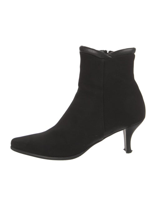 Stuart Weitzman Canvas Sock Boots