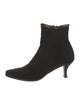 Stuart Weitzman Canvas Sock Boots