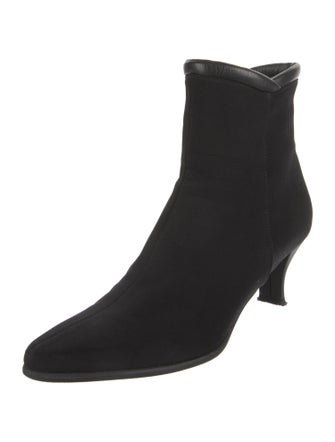 Stuart Weitzman Canvas Sock Boots