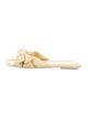 Stuart Weitzman Raffia Slides