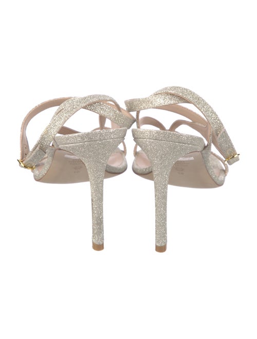 Stuart Weitzman Glitter Sandals