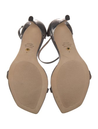 Stuart Weitzman Patent Leather Sandals