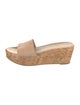 Stuart Weitzman Suede Slides