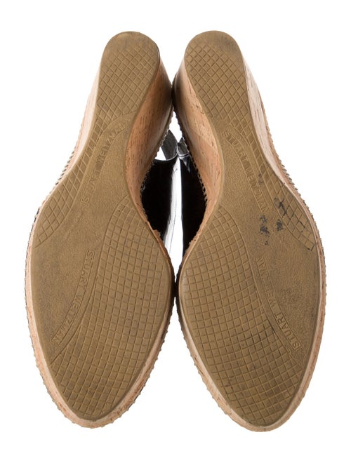 Stuart Weitzman Patent Leather Slingback Sandals