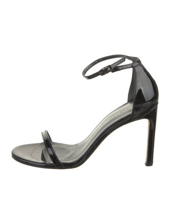 Stuart Weitzman Patent Leather Sandals